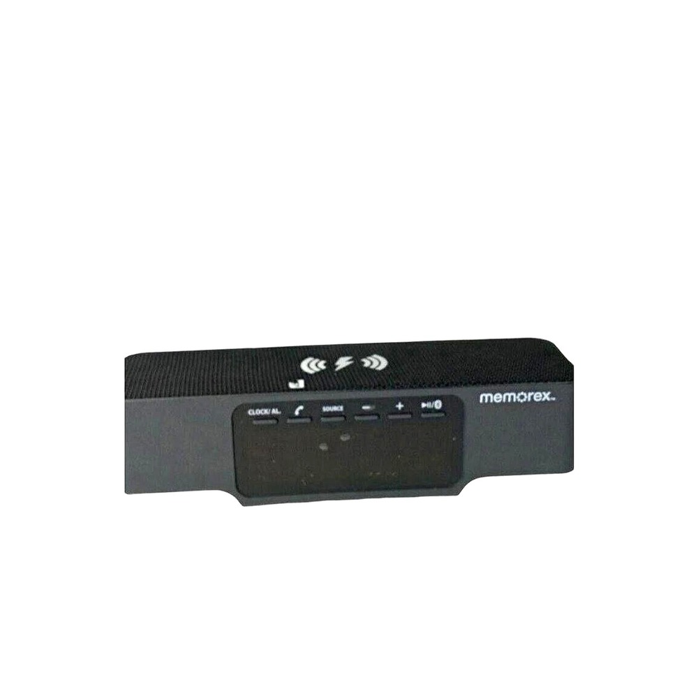 Memorex Wireless Charging on Top,  Clock Radio MCBQ618B Bluetooth- No Cables‎